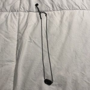 Black Kendra Scott Necklace